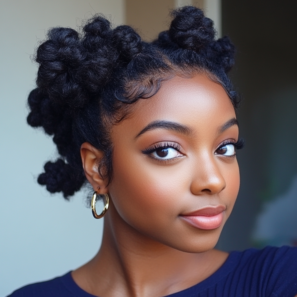 3c 4a Hairstyles Bantu Knots