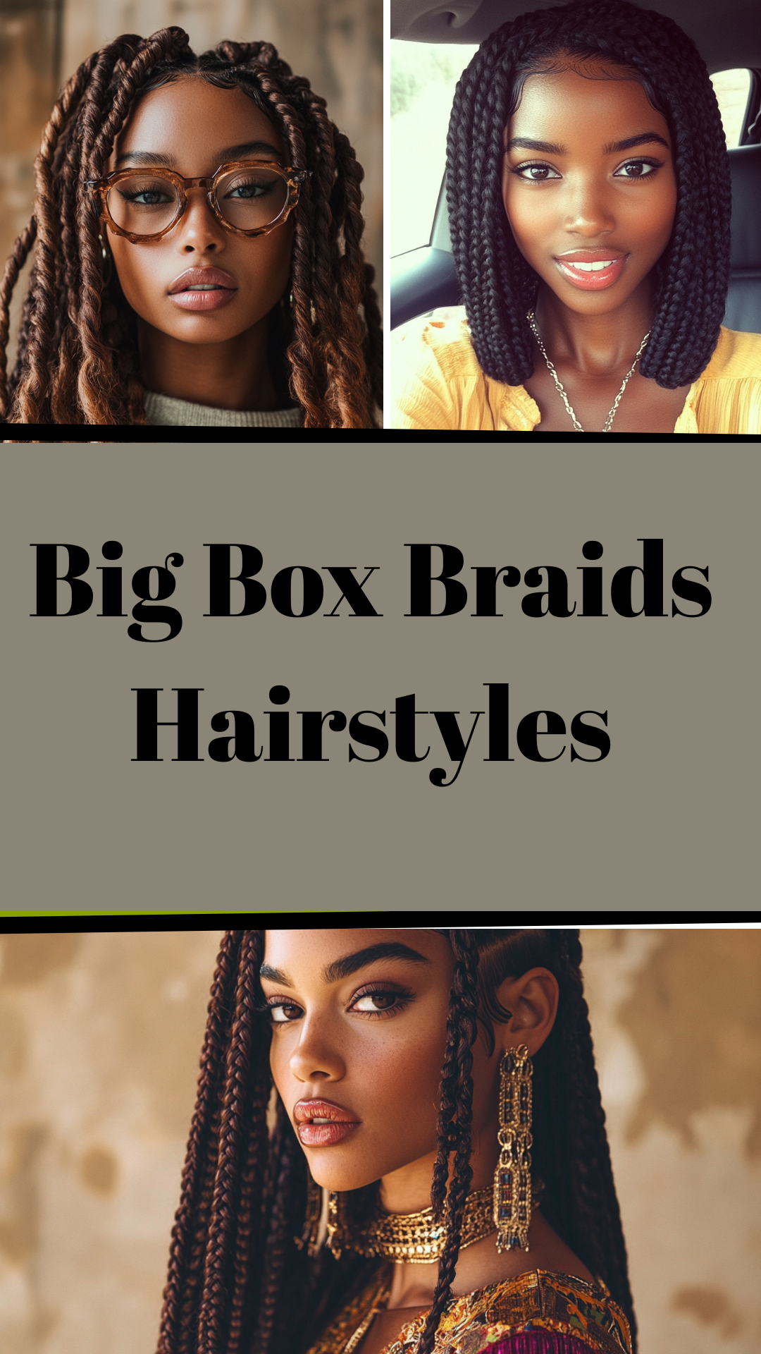 Big Box Braids Hairstyles55