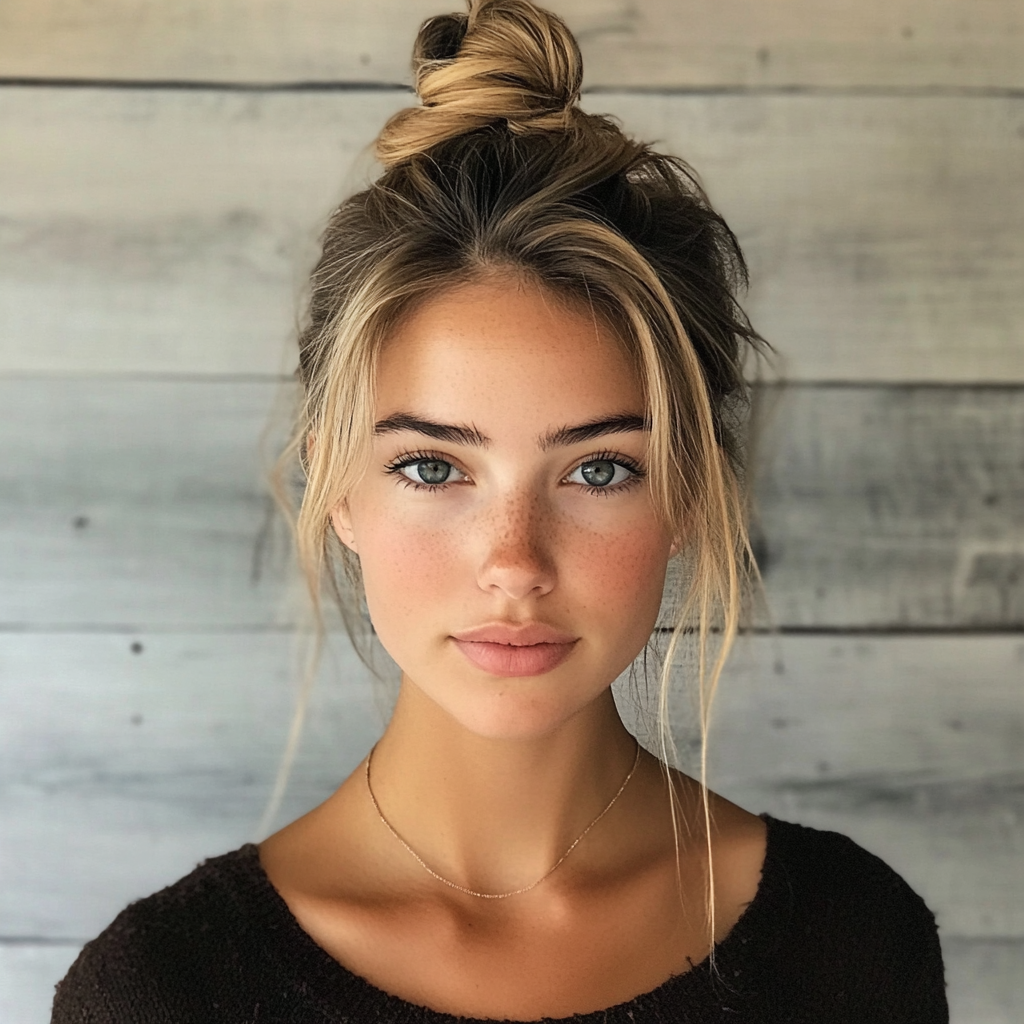 Carefree Hairstyles For Summer Carefree Bun Hairstyles For A Summer Look