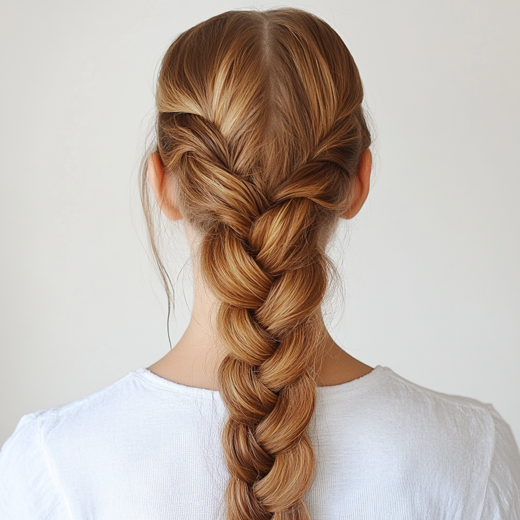 Cute Summer Hairstyles Classic French Braid