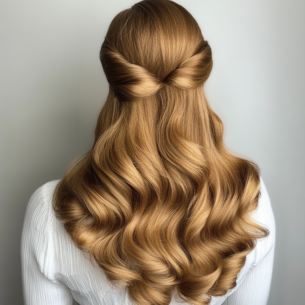 Down Hairstyles For Prom With Hollywood Waves