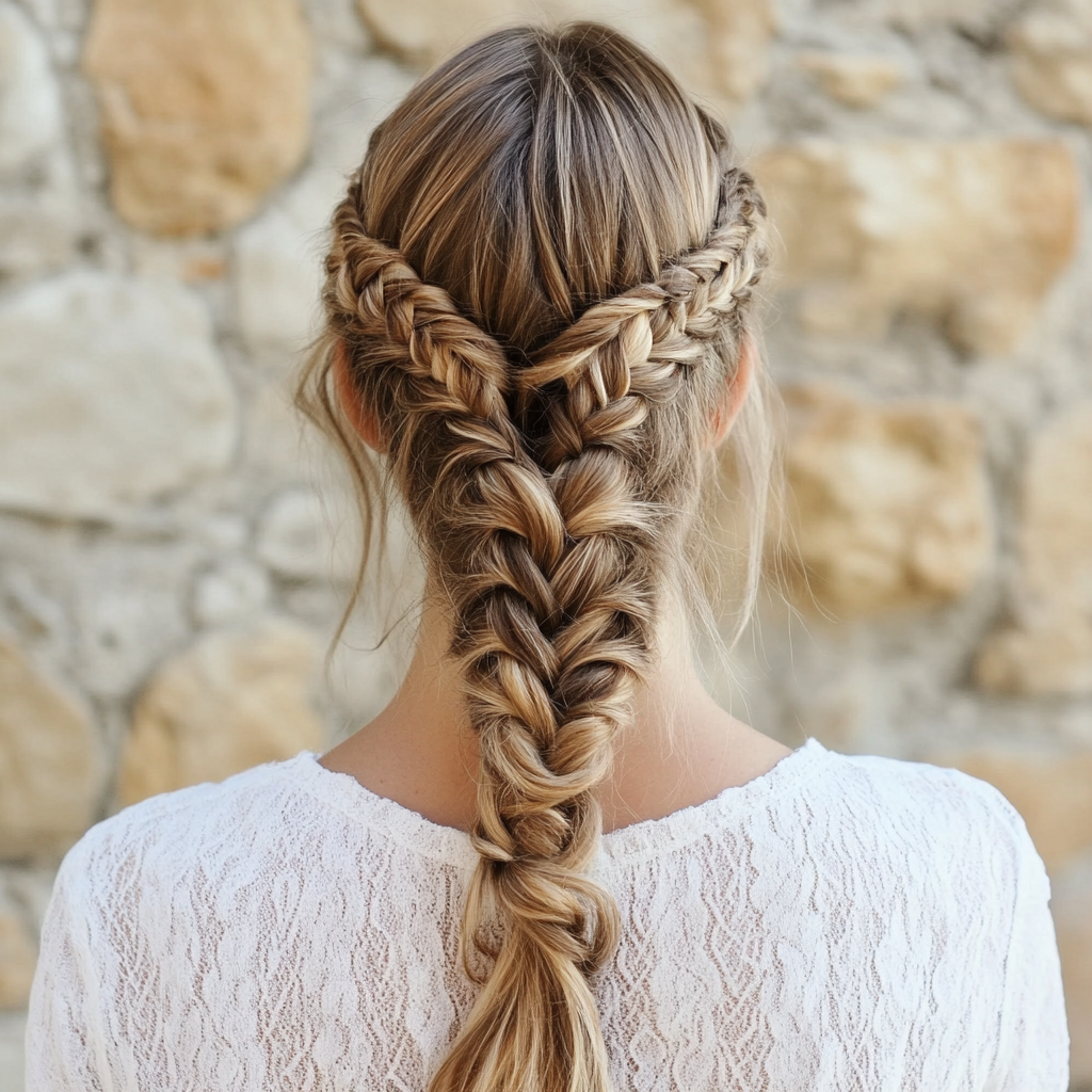 Fishtail Braid Fun For the More Complex Hairstyles For Summer