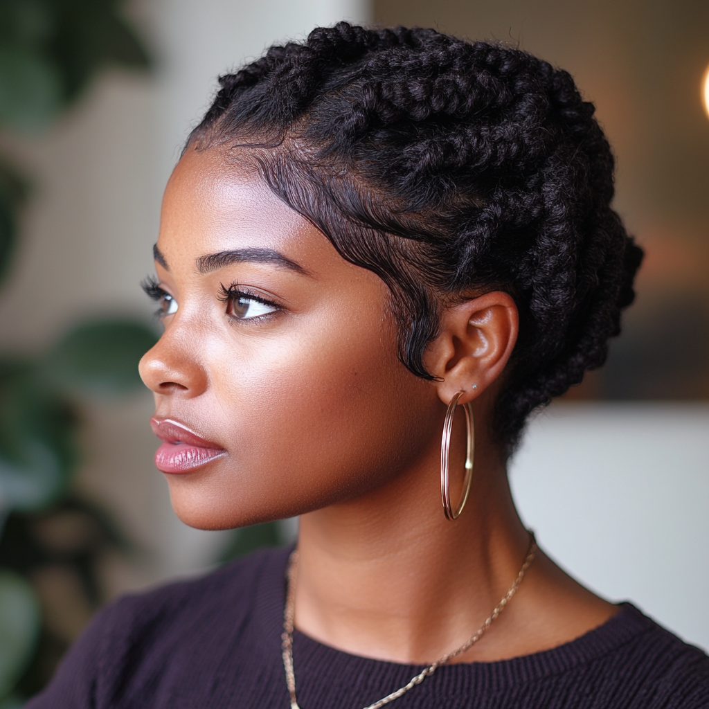 Hairstyles 3c 4a Flat Twists