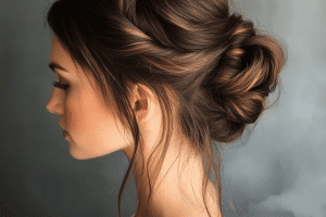 Prom Bun Hairstyles