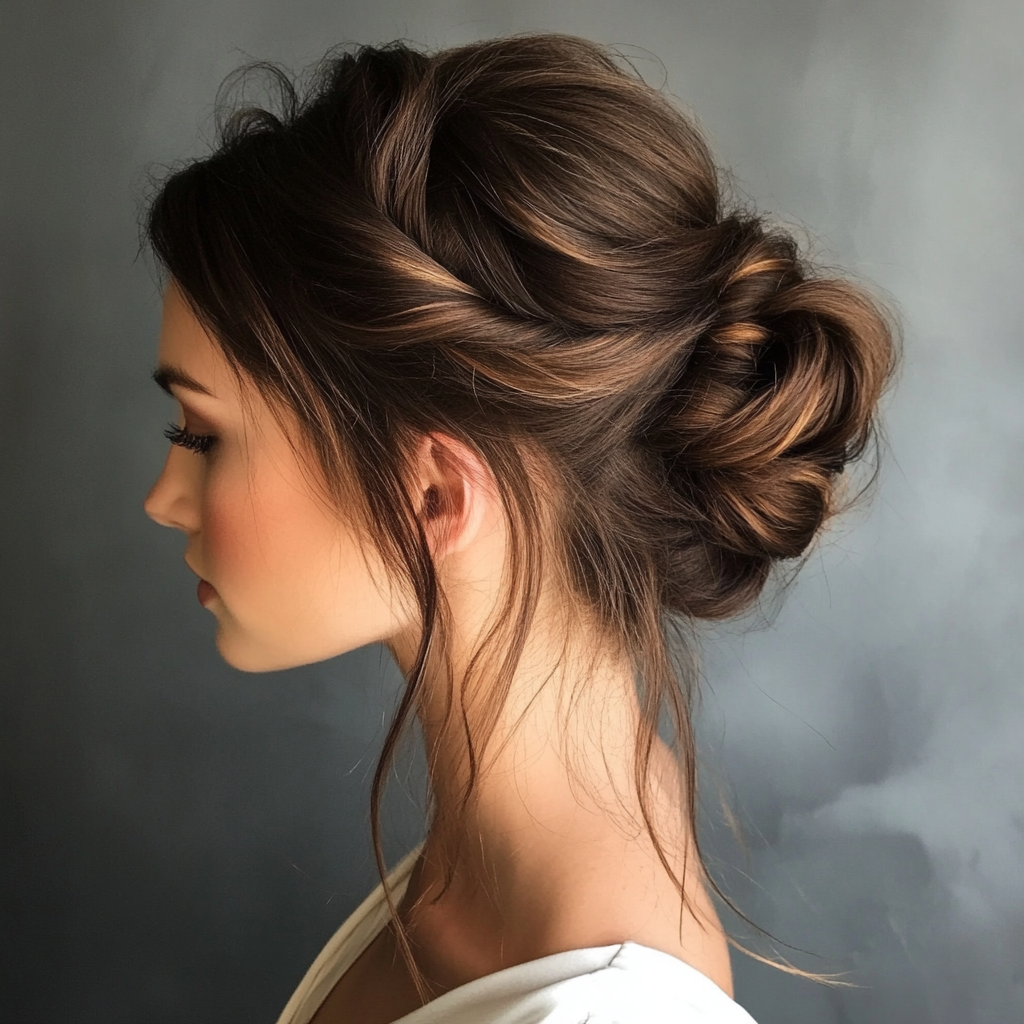 Prom Bun Hairstyles