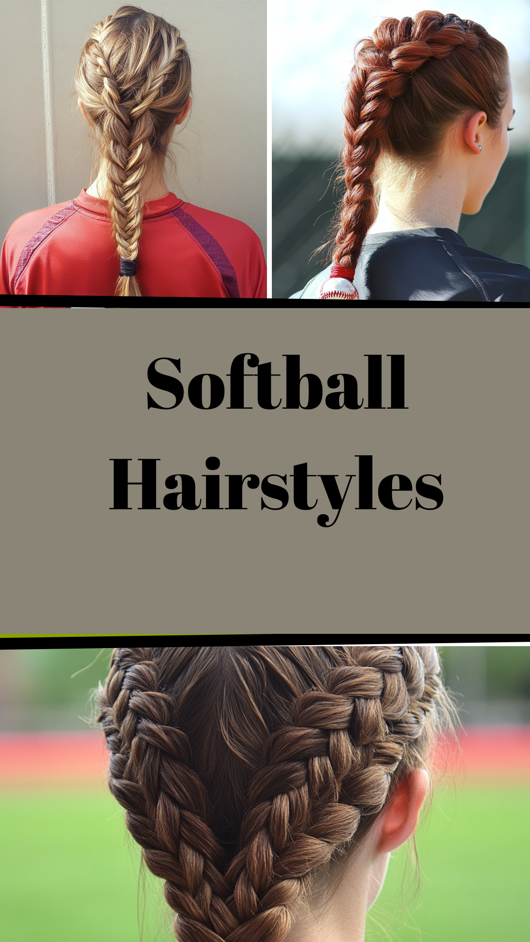 Softball Hairstyles